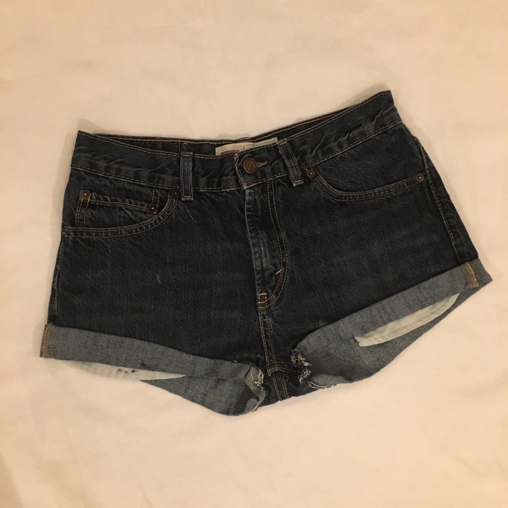 LEVI’S Denim Blue Shorts Size 16 Reg